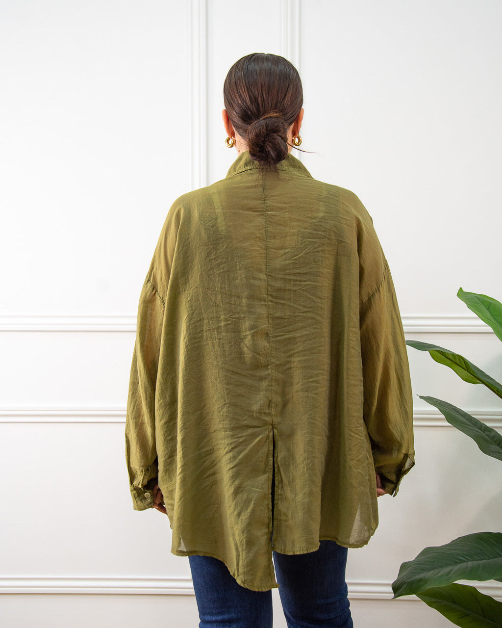 Blusa Siena de mujer en verde