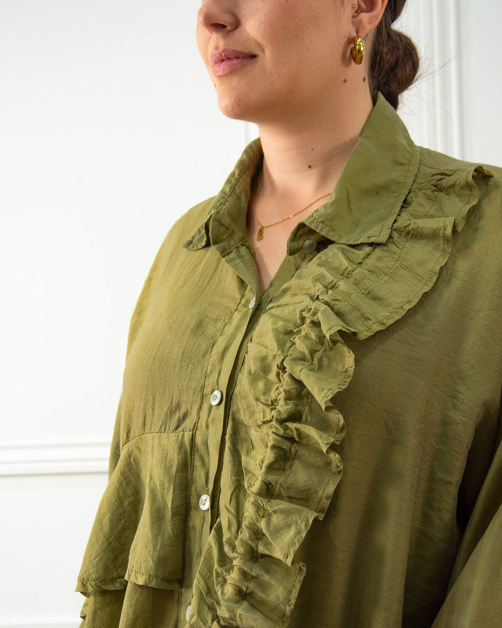 Blusa Siena de mujer en verde