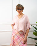 Blusa Japan oversize de mujer en rosa
