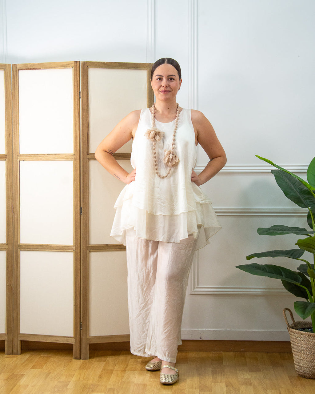 Conjunto Amalfi de mujer en arena