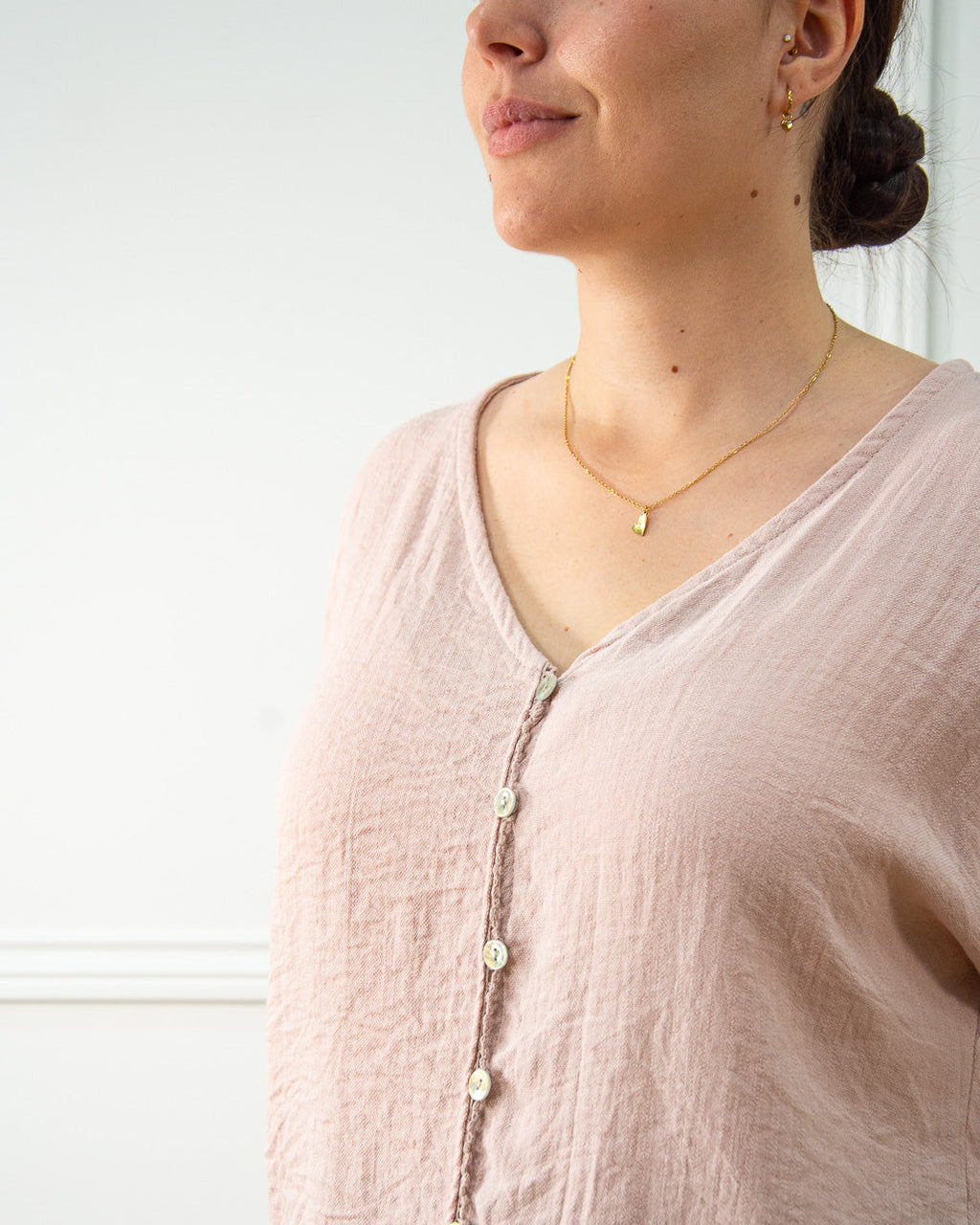 Blusa Iria de mujer en rosa