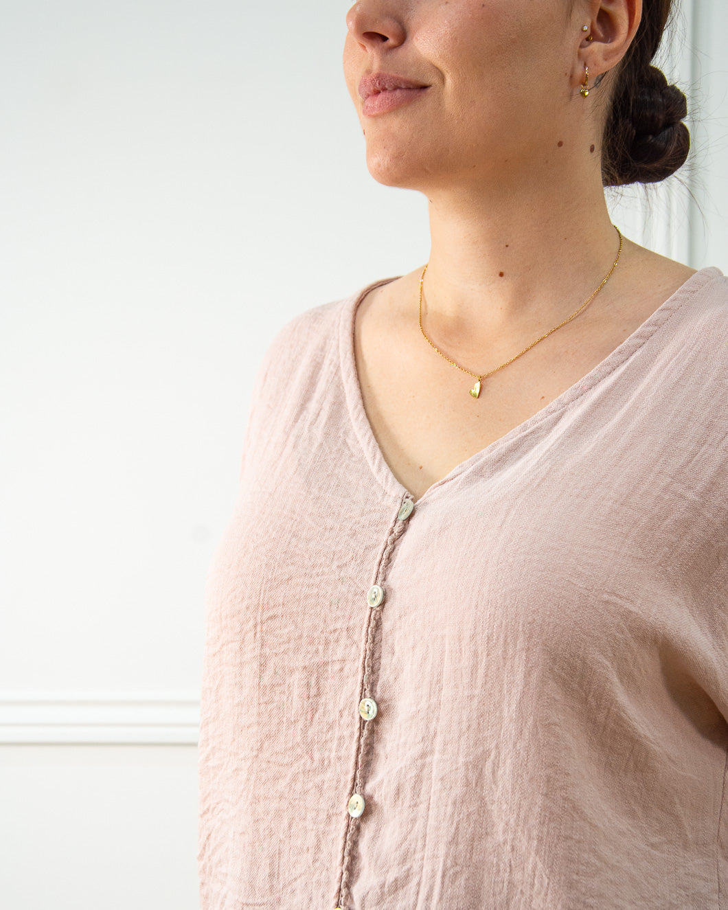Blusa Iria de mujer en rosa