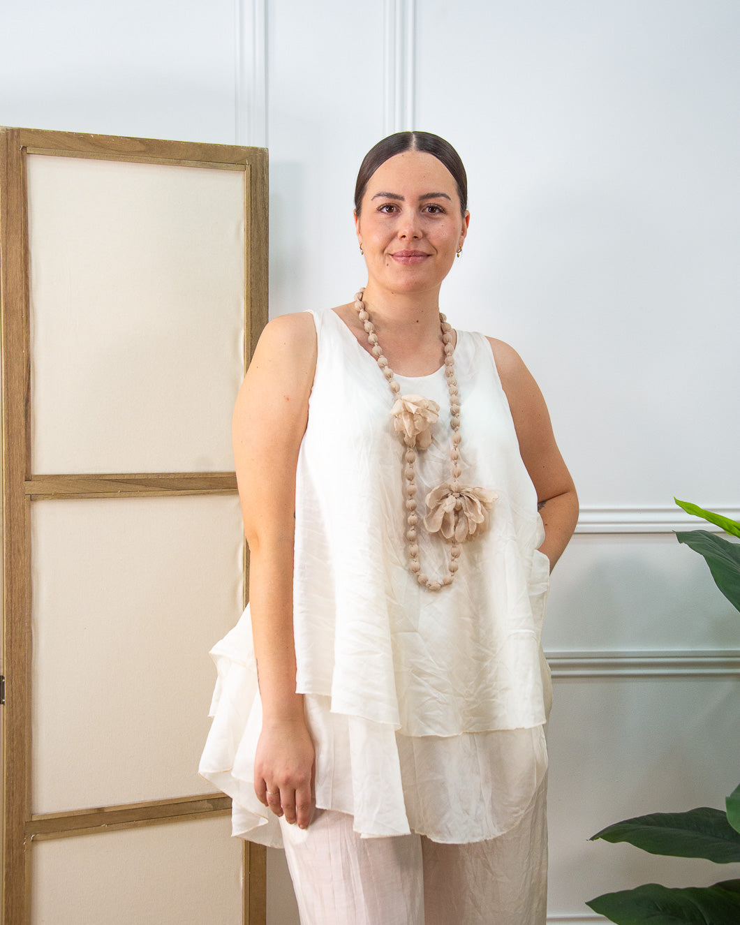 Conjunto Amalfi de mujer en arena