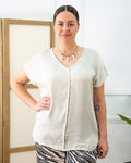 Blusa Valentina de mujer en arena
